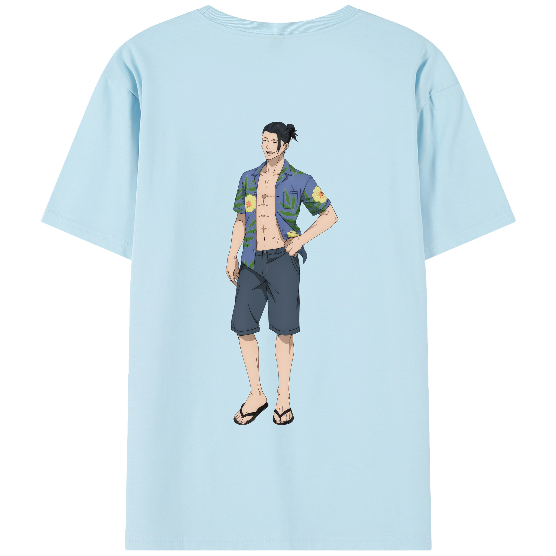 （画像用） 呪術廻戦 Jujutsu Kaisen 綿100％半袖Tシャツ（背面プリント）